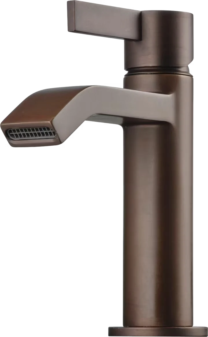 Tapwell ARM071 tvättställsblandare i ytan Bronze